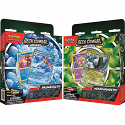 Asmodee POKÉMON: DECK COMBAT DELUXE PALMAVAL/MIASCARADE-EX, Jeu de cartes, 6 an(s)