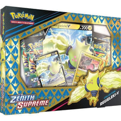 Coffret V 4 Boosters Regielek-V - POEMOTU - Pokémon - Type Électrique - Extension Zénith Suprême