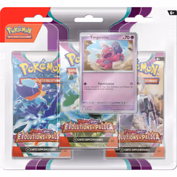 Asmodee Pokémon : pack 3 boosters EV02