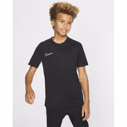 Nike AO0739-010, Tee-shirt, Enfant, Mâle, Noir, Blanc, S, Monochromatique