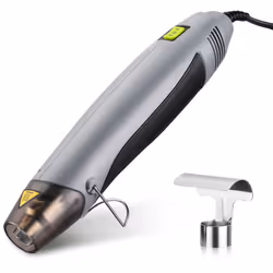 [Température Réglable] Deux modes de température, Mode 1 : Puissance 200W, Température 300℃, Sortie d'air 100L/min; Mode 2 :  ...