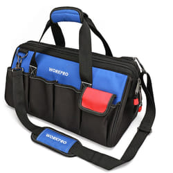 Sac à Outil avec Multi Poches et Grande Capacité Sac Porte-outils 45 cm - Workpro