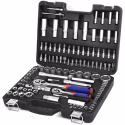 Description générale Le coffret WORKPRO comprend 108 pièces essentielles pour répondre à divers besoins en réparation de véhi ...