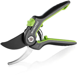 Workpro - Sécateur de Jardin Professionnel 210mm, avec Lame SK5, Plage de CoupeØ19mm, Ciseaux Jardinage pour Branche, Fleur et Fruits, Broussailles,