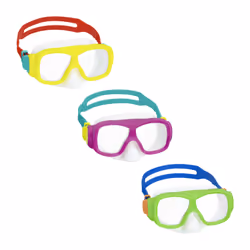 Bestway Masque Explora Essential pour les jeunes de 7 ans et plus, Enfant, Demi-masque, Plongée en apnée, Polycarbonate, Poly ...