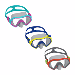 Bestway Masque Crusader pour les jeunes de 7 ans et plus, Enfant, Demi-masque, Plongée en apnée, Polycarbonate, Polycarbonate ...