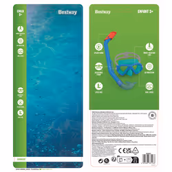 Bestway Masque et tuba Dominator Enfants 3 ans et plus - Vue supplémentaire 30