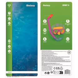 Bestway Masque et tuba Dominator Enfants 3 ans et plus - Vue supplémentaire 32