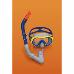 Bestway Masque et tuba Crusader pour jeunes enfants dès 7 ans - Vue supplémentaire 16