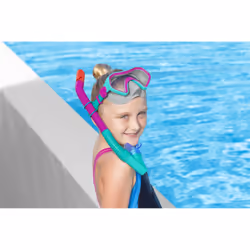 Bestway Masque et tuba Crusader pour jeunes enfants dès 7 ans - Vue supplémentaire 28