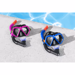Bestway Masque et tuba Dominator pour jeunes enfants dès 7 ans - Vue supplémentaire 18