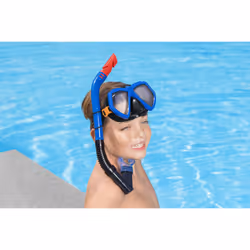 Bestway Masque et tuba Dominator pour jeunes enfants dès 7 ans - Vue supplémentaire 19