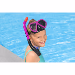 Bestway Masque et tuba Dominator pour jeunes enfants dès 7 ans - Vue supplémentaire 20