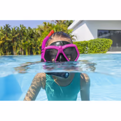 Bestway Masque et tuba Dominator pour jeunes enfants dès 7 ans - Vue supplémentaire 21