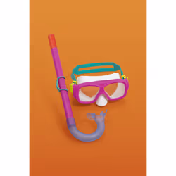 Bestway Masque et tuba de snorkeling Explora Essential pour les jeunes de 7 ans et plus - Vue supplémentaire 17