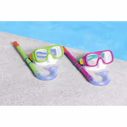 Bestway Masque et tuba de snorkeling Explora Essential pour les jeunes de 7 ans et plus - Vue supplémentaire 18