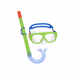 Bestway Masque et tuba de snorkeling Explora Essential pour les jeunes de 7 ans et plus