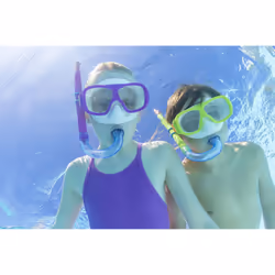 Bestway Masque et tuba de snorkeling Explora Essential pour les jeunes de 7 ans et plus - Vue supplémentaire 26