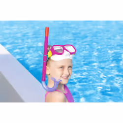 Bestway Masque et tuba de snorkeling Explora Essential pour les jeunes de 7 ans et plus - Vue supplémentaire 28