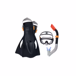 Bestway Kit masque tuba et palmes Spark Wave Adultes dès 14 ans