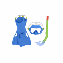 Bestway Kit masque tuba et palmes Crusader Essential Enfants 3 ans et plus