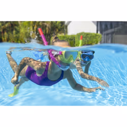 Bestway Kit masque tuba et palmes Crusader Essential Enfants 3 ans et plus - Vue supplémentaire 30