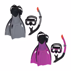 Bestway Kit palmes masque et tuba Inspira Adultes à partir de 14 ans S/M, Adulte, Couleurs assorties, 14 an(s), S/M, 37,5-41, ...
