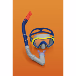Bestway Kit palmes, masque et tuba Crusader pour les jeunes de 7 ans et plus - Vue supplémentaire 18