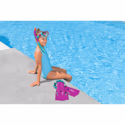 Bestway Kit palmes, masque et tuba Crusader pour les jeunes de 7 ans et plus - Vue supplémentaire 23
