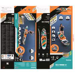 Bestway Hydro-Force Kit paddle SUP gonflable Breeze Panorama - Vue supplémentaire 58