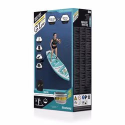 Bestway Hydro-Force Kit paddle SUP gonflable Aqua Glider avec TravelTech 3,20 m - Vue supplémentaire 36