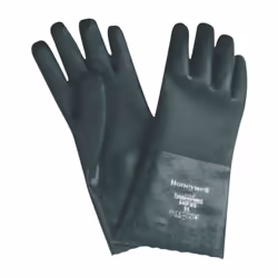 Selon EN 420, EN 388 · Cat. III · Matériau : Support en coton à revêtement PVC par immersion · Surface rugueuse · La surface  ...