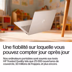 HP OmniBook 3 Laptop Next Gen AI 16-bz0023nfx Copilot+ PC X1-26-100 Ordinateur portable 40,6 cm (16") 2K 16 Go LPDDR5x-SDRAM Wi-Fi 6E (802.11ax) Windows 11 Home Argent - Vue supplémentaire 8