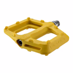 Race Face Ride, Vélo de descente (DH), Mountain bicycle (MTB), Composite, Nylon, Jaune, Acier Chromoly 4140 (CrMo), 9/16", Pé ...