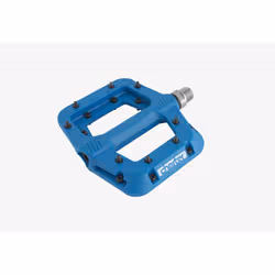 Race Face Chester Pedal, Mountain bicycle (MTB), Nylon, Noir, Bleu, Acier, 9/16", Pédales plate-forme