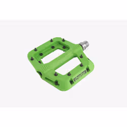 Race Face Chester Pedal, Mountain bicycle (MTB), Nylon, Vert, Acier, 9/16", Pédales plate-forme