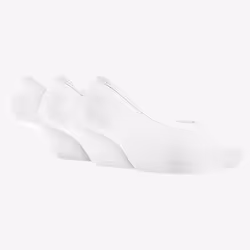 Nike Lightweight Femelle Chausettes invisibles Noir, Blanc 3 paire(s)