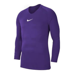 Sous-Maillot Enfant NIKE Park 1 - Violet / Blanc - Manches Longues - Technologie DRI-FIT