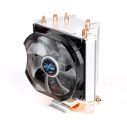 Zalman CNPS7X LED système de refroidissement d’ordinateur Processeur Refroidisseur 9,2 cm Noir, Argent