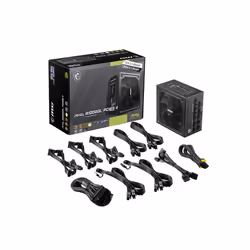MSI MAG A1000GL PCIE5 II unité d'alimentation d'énergie 1000 W 24-pin ATX ATX Noir - Vue supplémentaire 4