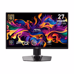 MSI MAG 272QP QD-OLED X24 Écran PC 26,5 pouces QHD OLED 240 Hz 0,03 ms Noir