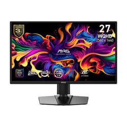 MSI MAG 272QP QD-OLED X24 Écran PC 26,5 pouces QHD OLED 240 Hz 0,03 ms Noir
