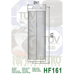 Hiflofiltro Filtre à huile - HF161, taille 42 mm