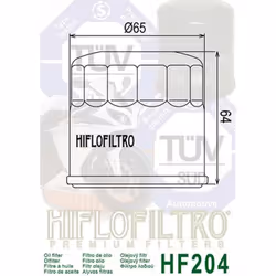 Hiflofiltro Filtre à huile - HF204, taille 70 mm - Vue supplémentaire 3
