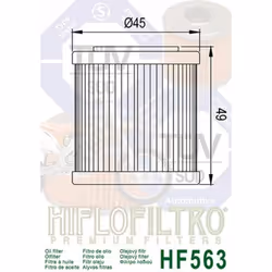 Hiflofiltro Filtre à huile - HF563