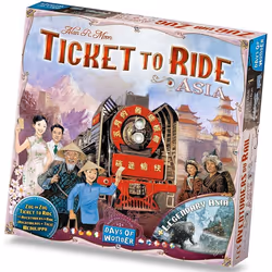 Asmodee Ticket to Ride Map Collection #1 Asia, unisexe