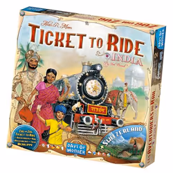 Days of Wonder Ticket to Ride India, Jeu de société, Basé sur les tuiles