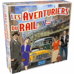 Jeu de stratégie Les Aventuriers du Rail 23 New York Asmodée
