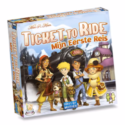 Days of Wonder Ticket to Ride: Mijn Eerste Reis, Jeu de société, Stratégie, 6 an(s), 15 min