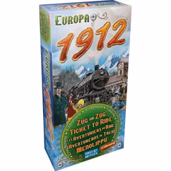 Jeu de stratégie Asmodee Extension Europe 1912 Les aventuriers du rail